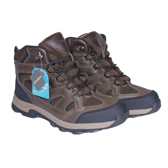 Eddie Bauer Men's Fairmont Hiking Boot Leather New - Picture 1 of 8